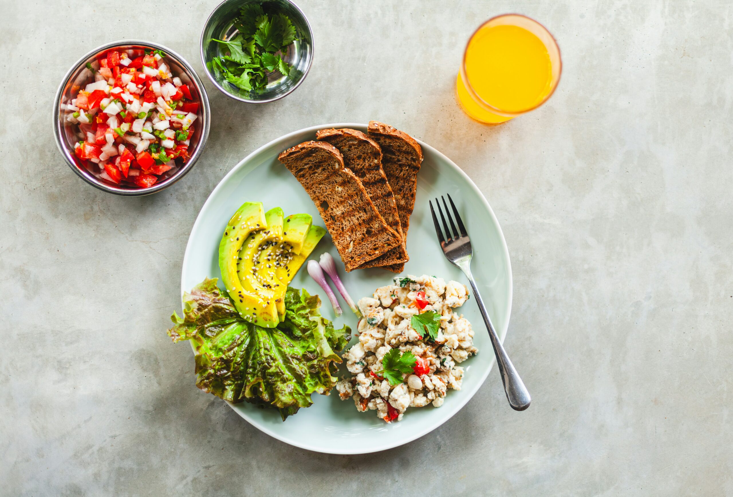 high protein breakfast that supports balanced blood sugar